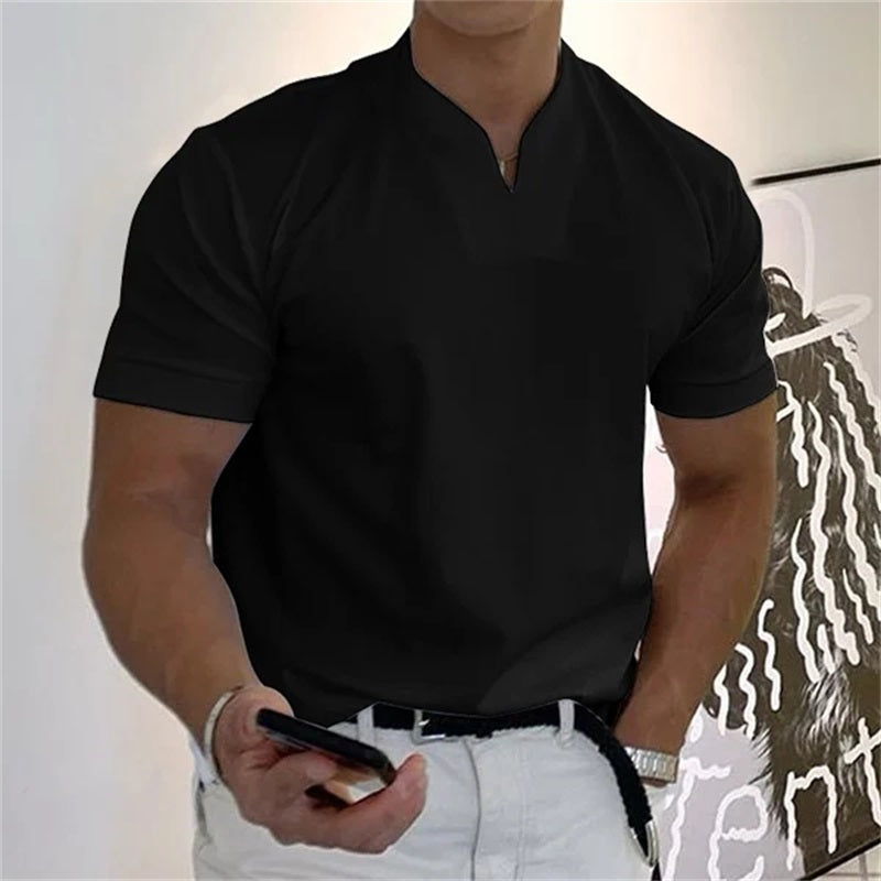 ⏳Nyári kiárusítás: 60%-os kedvezmény🔥2025 Férfi Gentlemans Business rövid ujjú fitness rövid ujjú💪