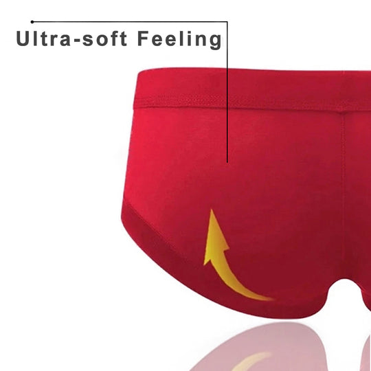🥰【Vásároljon 3 és kap 2 ingyen】🩲Férfi U Convex Pouch lélegző alsónadrágok