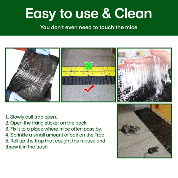 【vegyen egyet és kapjon egyet ingyen】Nagy ragacsos egérfogó