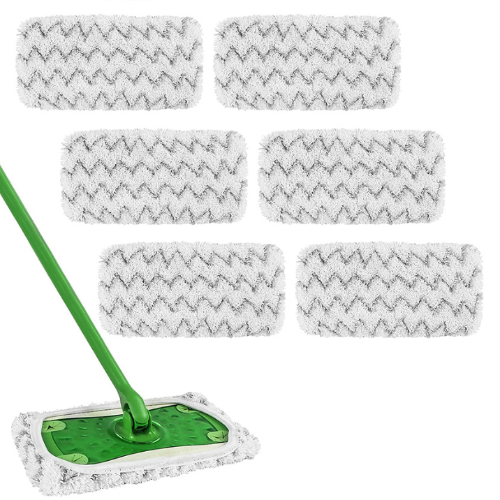 Cserélhető szövetbetétekkel ellátott, háztartási használatra szánt felmosókészlet