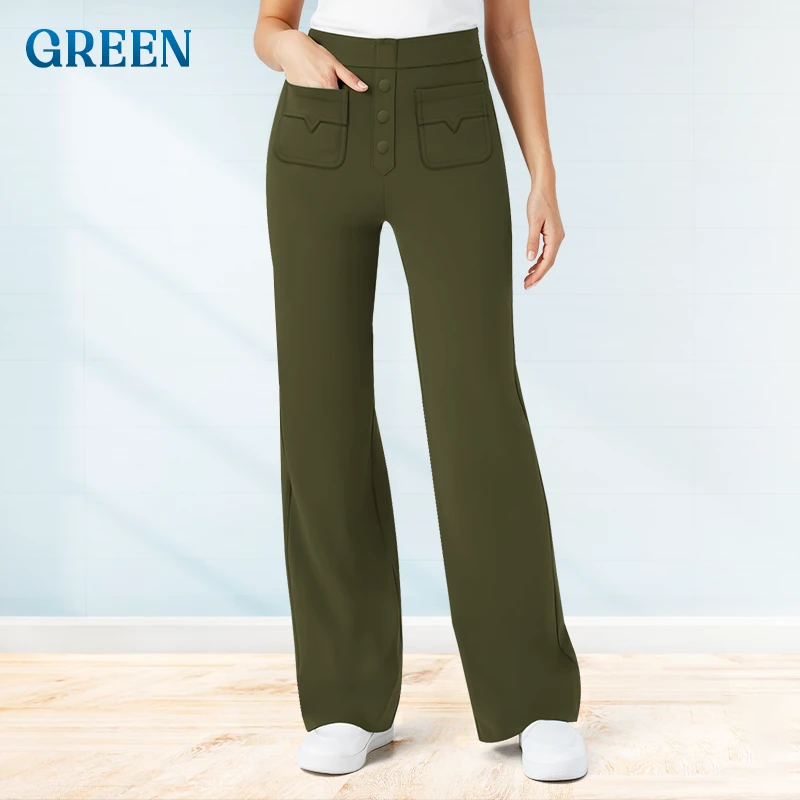 ✨Női Stretchy kényelmes alkalmi nadrágok👖