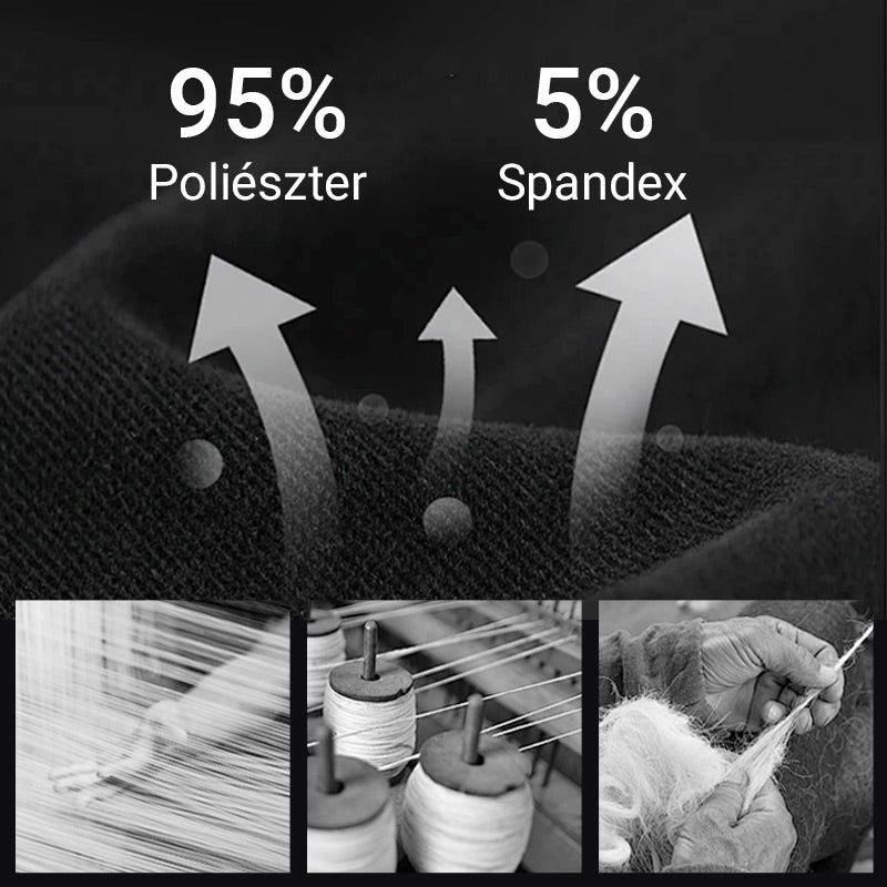 Női rew nyakú ujjatlan felső és nadrág szett