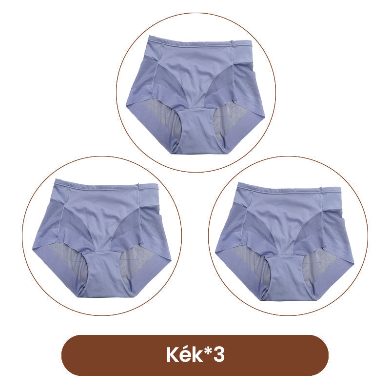 🔥 2+1 ingyen 🔥 Nőknek szánt varrás nélküli magas derekú alakformáló bugyi szett