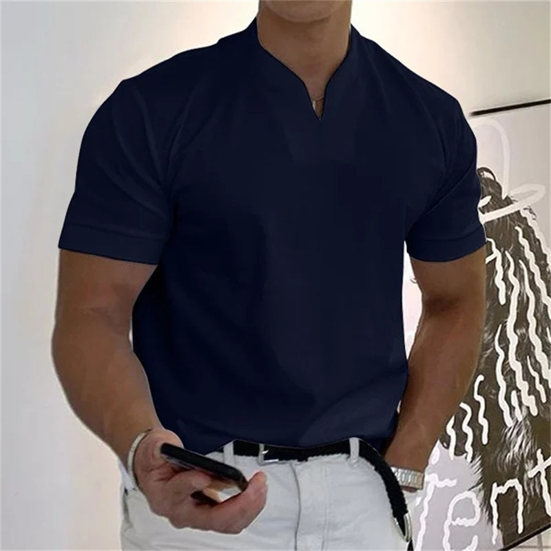 ⏳Nyári kiárusítás: 60%-os kedvezmény🔥2025 Férfi Gentlemans Business rövid ujjú fitness rövid ujjú💪