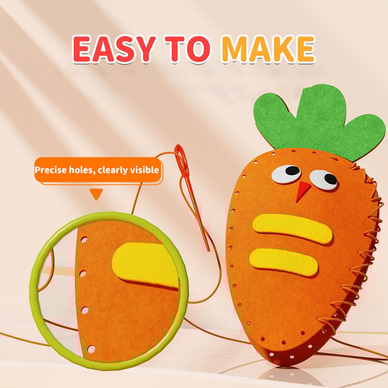 【✨Kézzel készített DIY】🧸DIY varrókészlet gyerekeknek