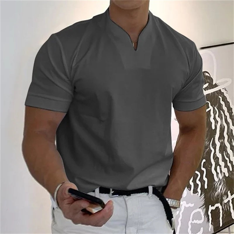 ⏳Nyári kiárusítás: 60%-os kedvezmény🔥2025 Férfi Gentlemans Business rövid ujjú fitness rövid ujjú💪