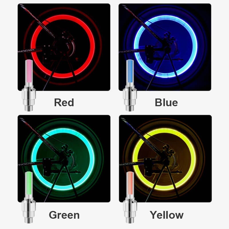 🌈💡Vízálló led keréklámpák