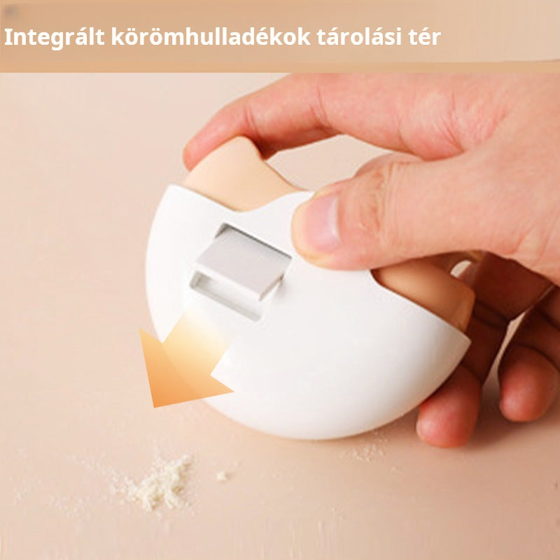 🌹Utolsó 50 darab 🌹Ingyenes rózsaszín nyaklánc🔥 2 az 1-ben elektromos körömcsipesz automatikus polírozóval