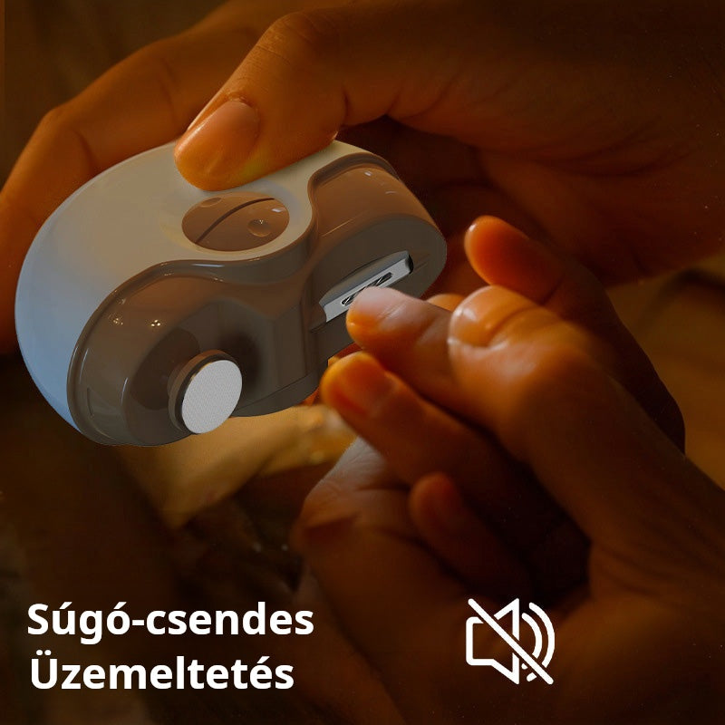 🌹Utolsó 50 darab 🌹Ingyenes rózsaszín nyaklánc🔥 2 az 1-ben elektromos körömcsipesz automatikus polírozóval