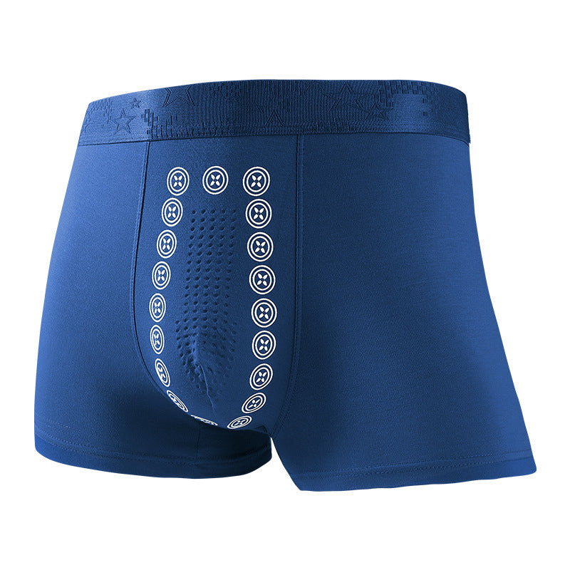 💨😎Férfi lélegeztető puha nagy zsákos boxer nadrágok