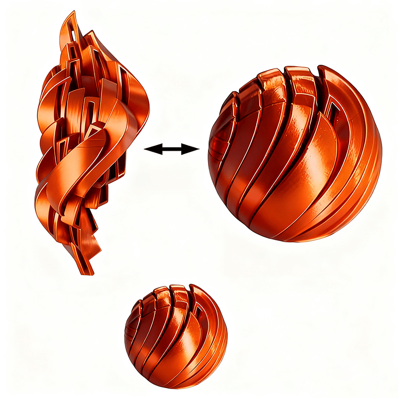 🎁🎅 3D nyomtatott slime labda fidget játék👍