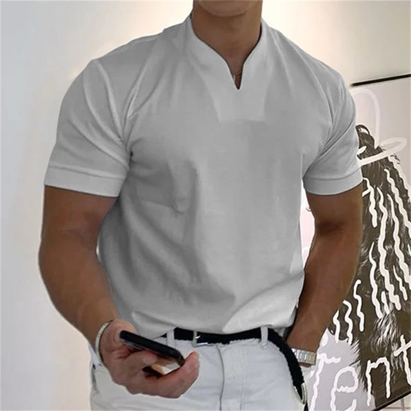⏳Nyári kiárusítás: 60%-os kedvezmény🔥2025 Férfi Gentlemans Business rövid ujjú fitness rövid ujjú💪