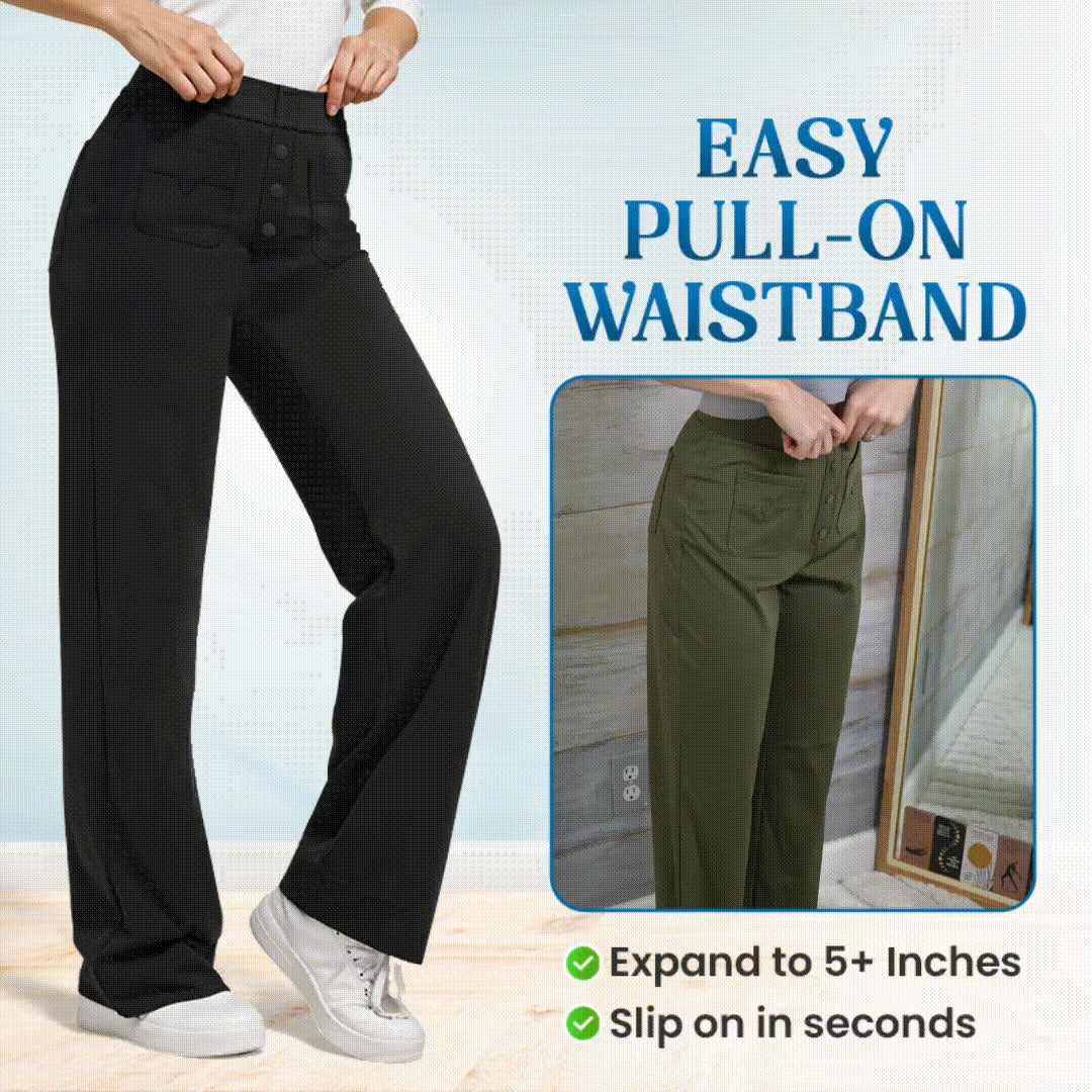 ✨Női Stretchy kényelmes alkalmi nadrágok👖