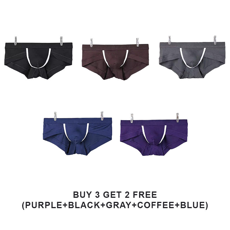 🥰【Vásároljon 3 és kap 2 ingyen】🩲Férfi U Convex Pouch lélegző alsónadrágok