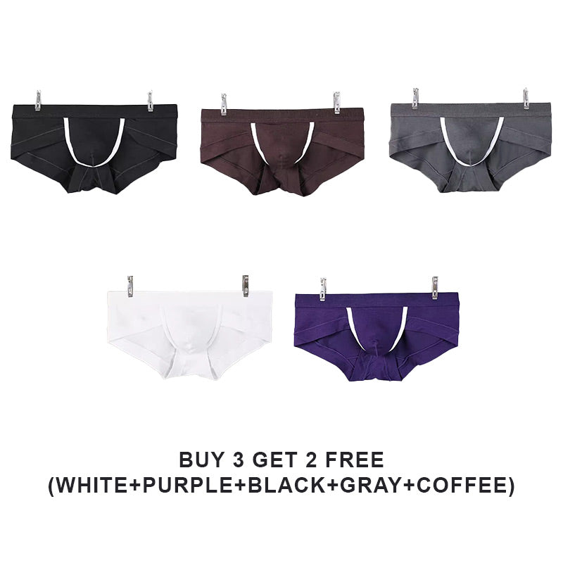 🥰【Vásároljon 3 és kap 2 ingyen】🩲Férfi U Convex Pouch lélegző alsónadrágok