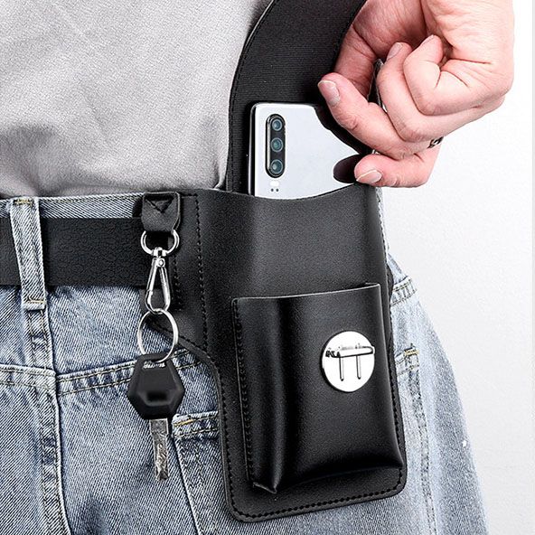 Hordozható mobiltelefon öv táska
