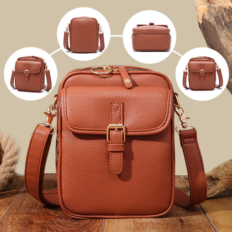 👜 Vintage nagy kapacitású Messenger táska