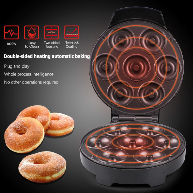 🍩Elektromos mini fánk sütő, tapadásmentes felülettel