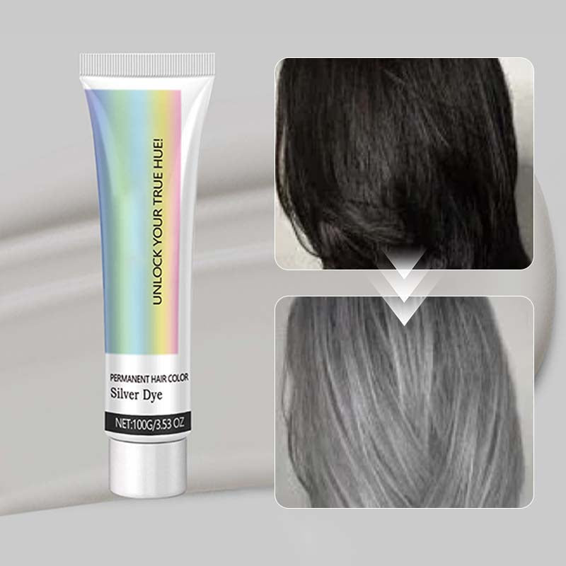 Cumpără 3 și primește 2 gratuit🤩Best Gift 2-in-1 Natural Essence Extract Silver hair dye
