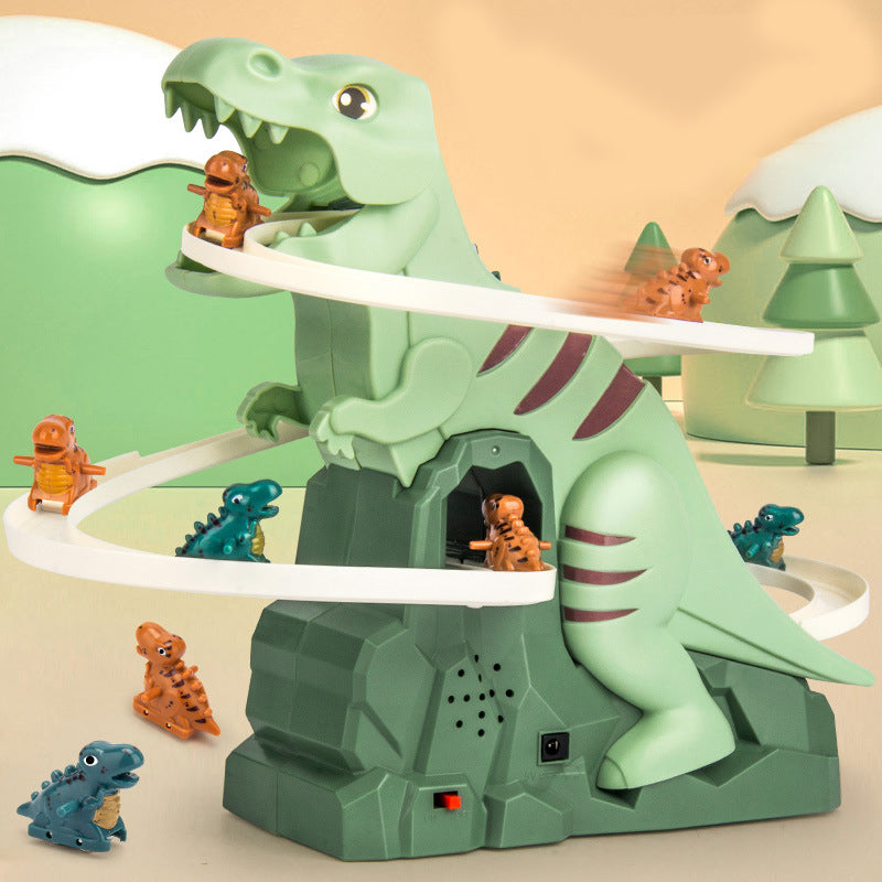 💝Ajándékötlet Forró eladás 49% LE- Elektromos dinoszaurusz üldözés versenypálya játékkészlet🦕
