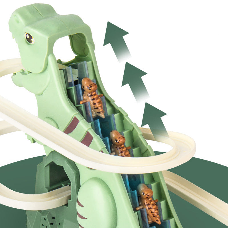 💝Ajándékötlet Forró eladás 49% LE- Elektromos dinoszaurusz üldözés versenypálya játékkészlet🦕