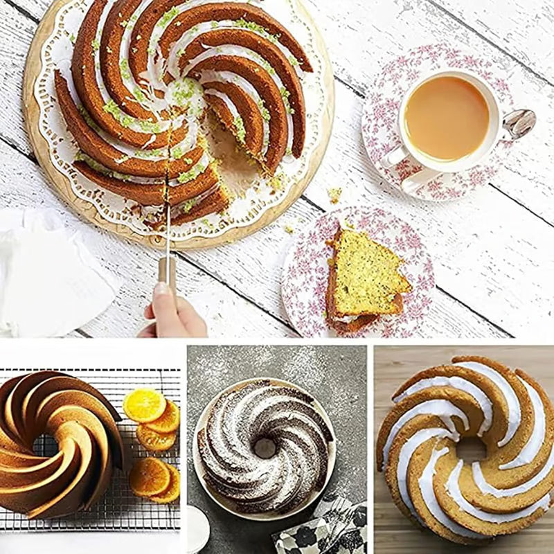 Szilikon tortaformák készlet a könnyű sütéshez 3