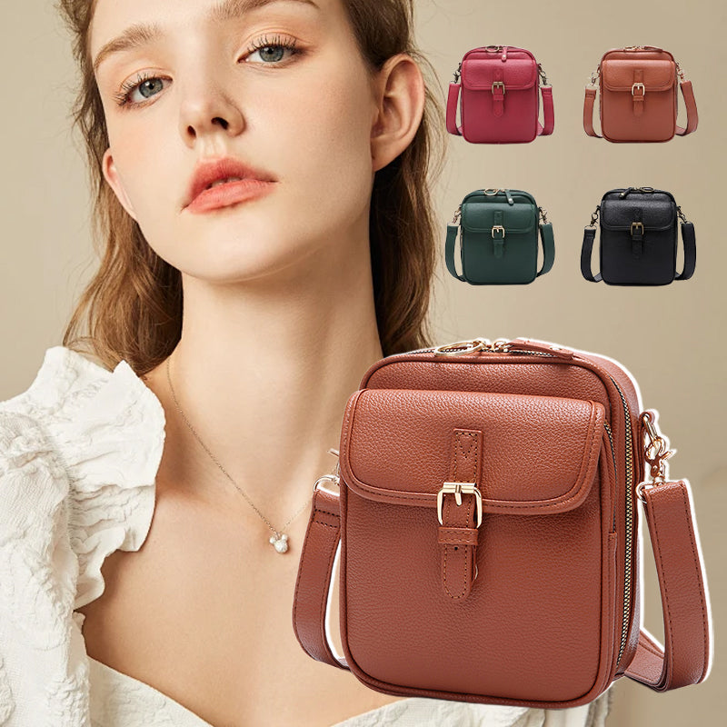 👜 Vintage nagy kapacitású Messenger táska
