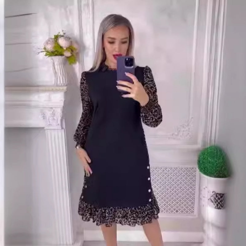 đăS-3XLăNyĂĄri hosszĂș ujjĂș divat ruha