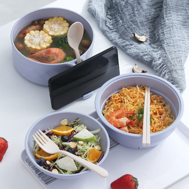 Multifunkcionális Ramen tál készlet vízszűrő tállal