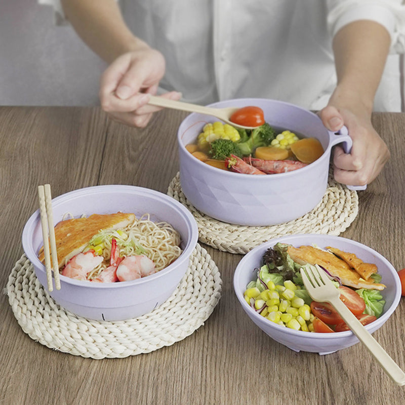 Multifunkcionális Ramen tál készlet vízszűrő tállal