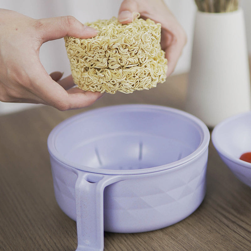 Multifunkcionális Ramen tál készlet vízszűrő tállal