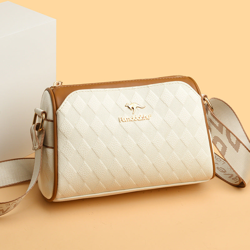 Prémium háromrétegű gyémánt mintás divatos crossbody táska