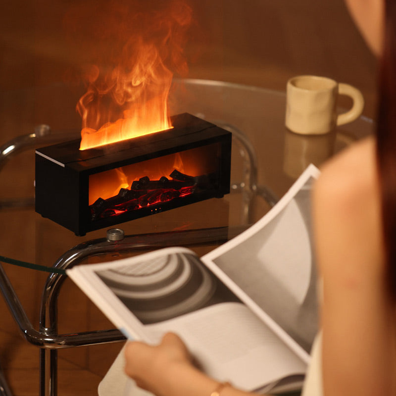 🔥 Kandalló lángdiffúzor párásító távirányítóval