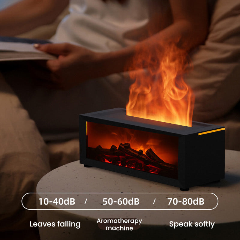 🔥 Kandalló lángdiffúzor párásító távirányítóval