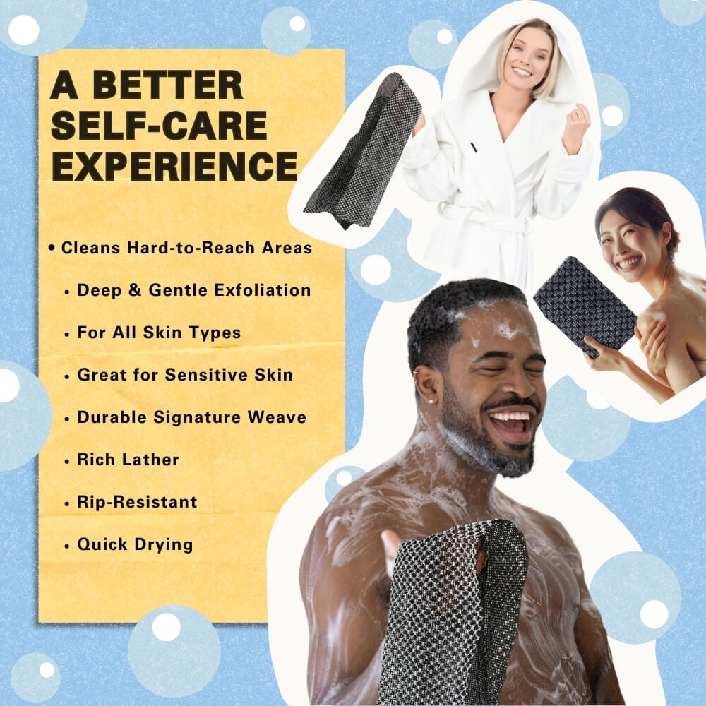 Antibakteriális hámlasztó fürdőlepedő🚿 Vásároljon 1-t, kapjon 1-t ingye