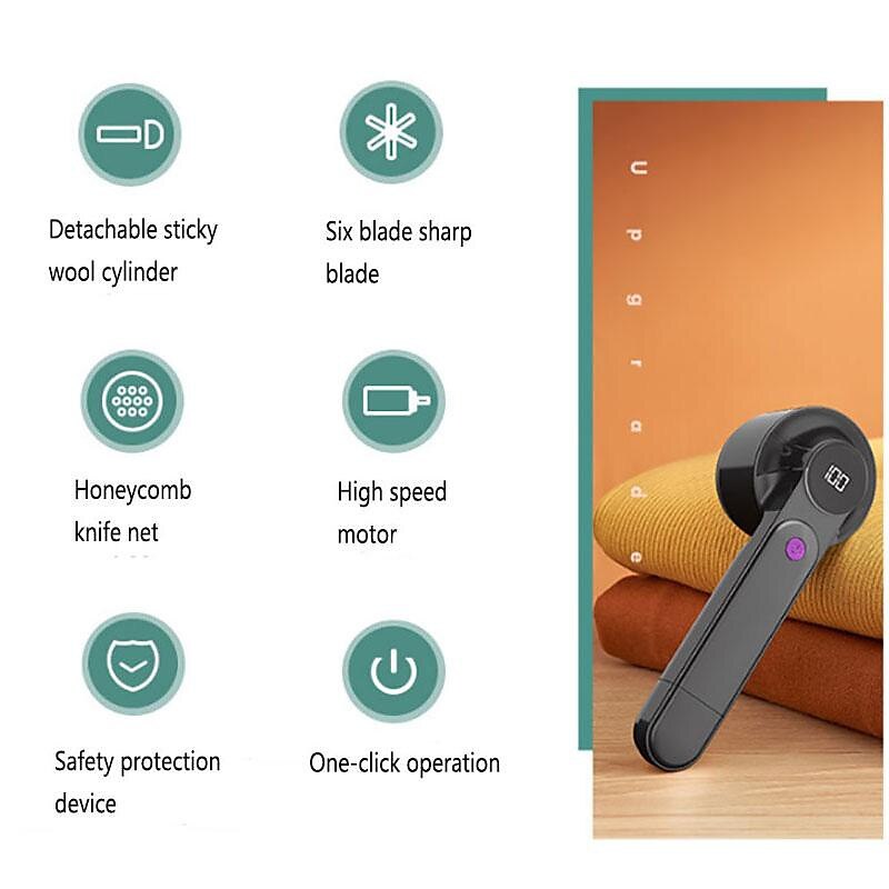 🔥Promocja ograniczona czasowo - 49% ZNIŻKI🎁 Elektryczny odkurzacz do kłaczków 2 w 1