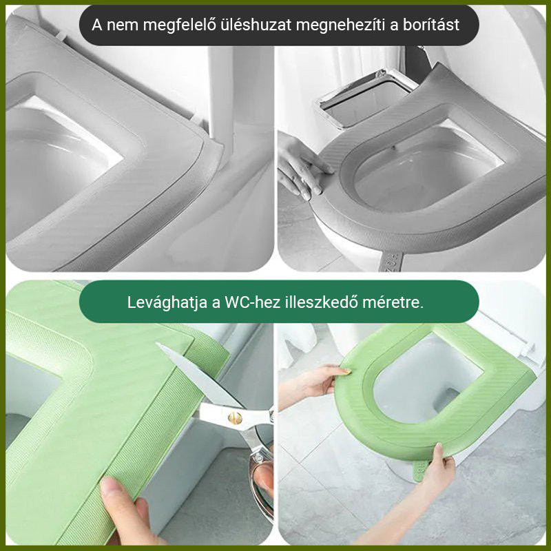 Vízálló WC ülőpárna(Vásároljon 1et és kapjon 1et ingyen)