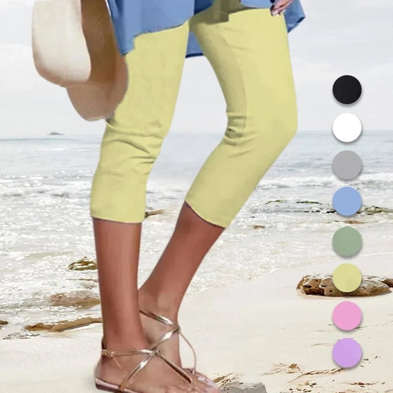 Női egyszínű alkalmi leggings