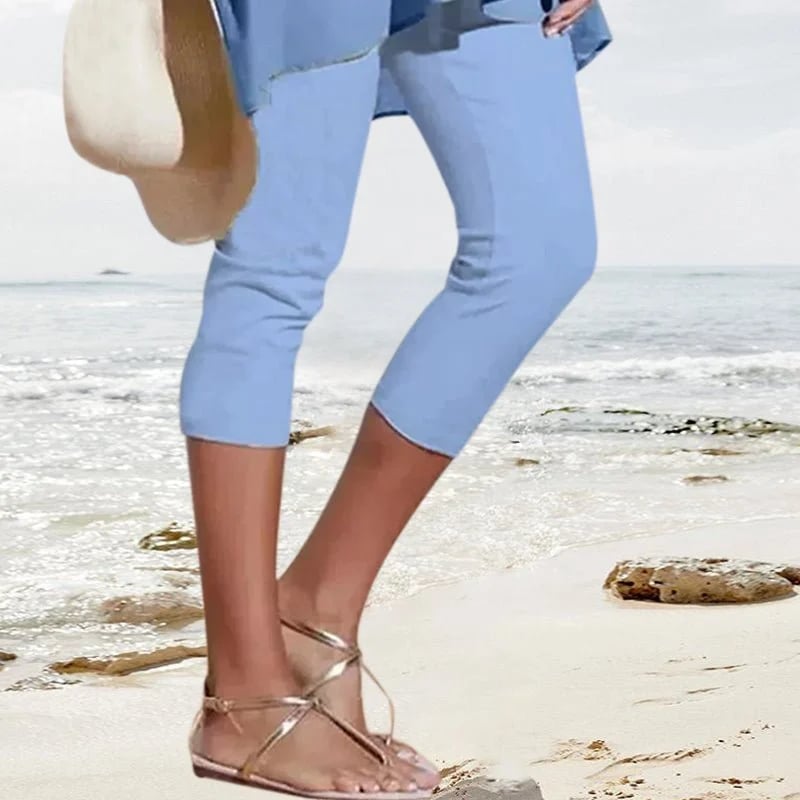Női egyszínű alkalmi leggings