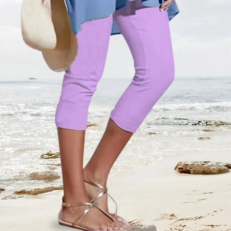 Női egyszínű alkalmi leggings