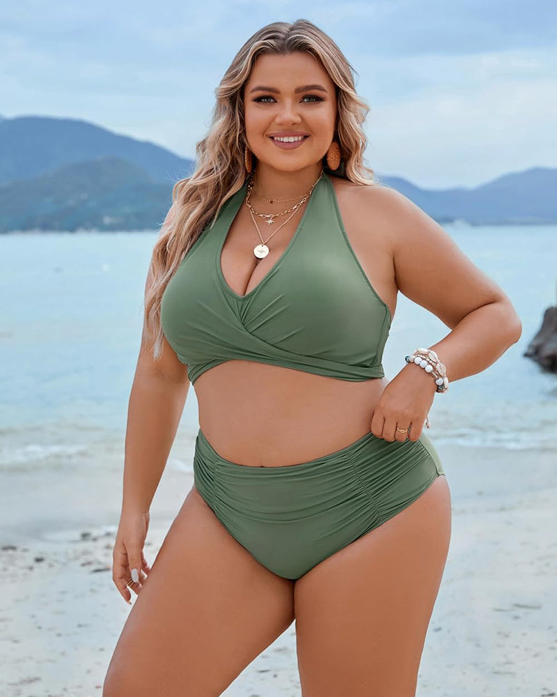 đ„đTummy Control fĂŒrdĆruhĂĄk SzerĂ©ny, magas derekĂș bikini szettek