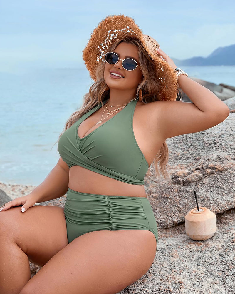 đ„đTummy Control fĂŒrdĆruhĂĄk SzerĂ©ny, magas derekĂș bikini szettek