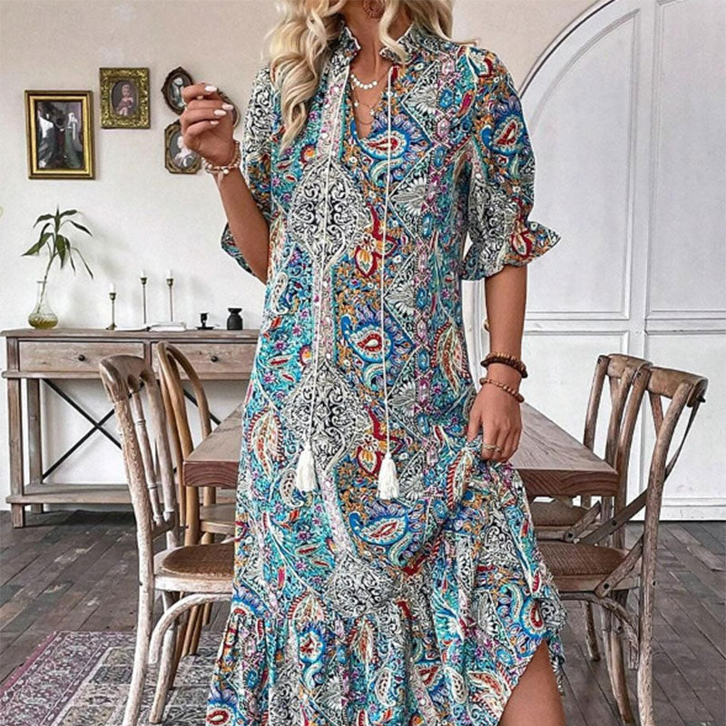 【M-2XL】🌸Tavaszi és nyári virágos ruha