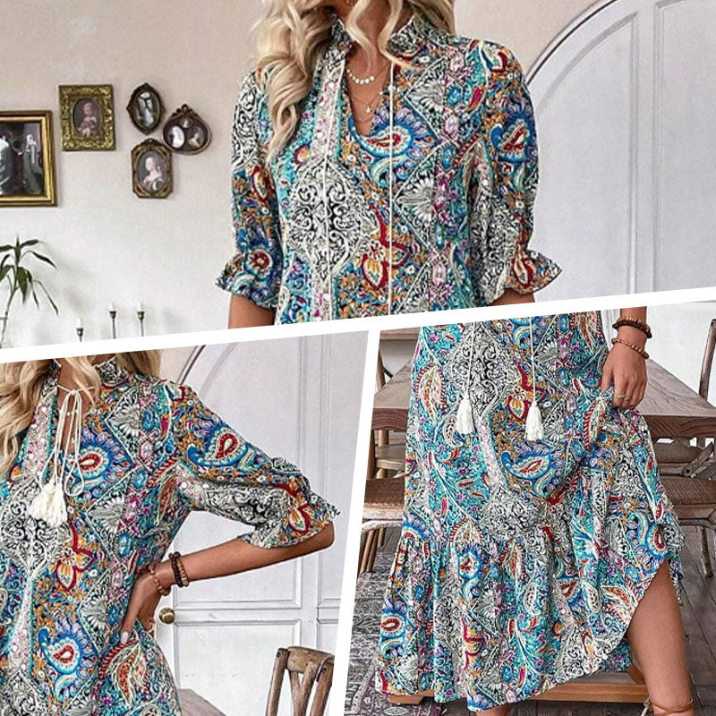 【M-2XL】🌸Tavaszi és nyári virágos ruha