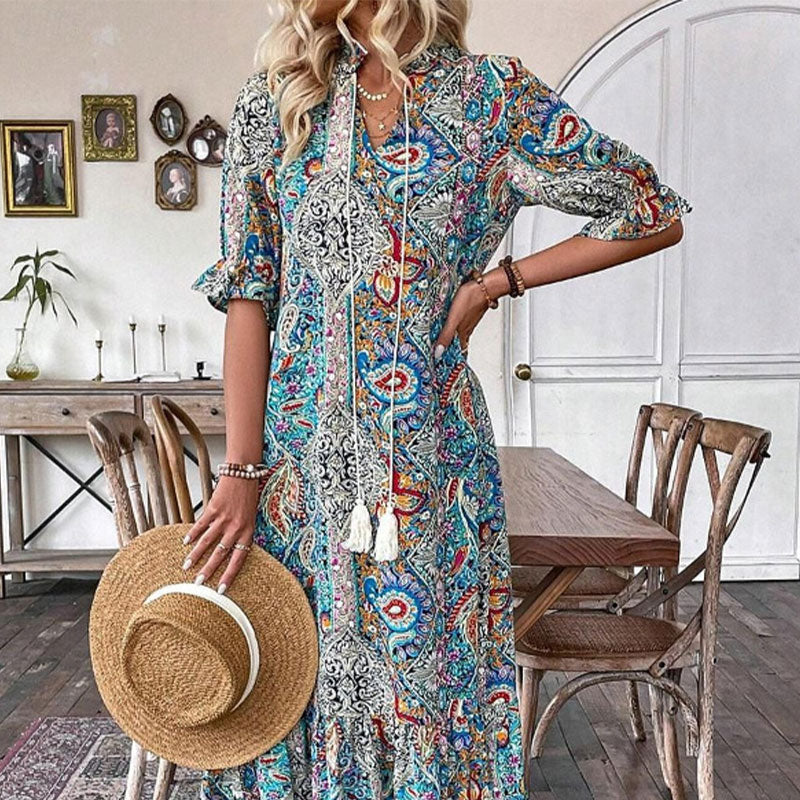 【M-2XL】🌸Tavaszi és nyári virágos ruha