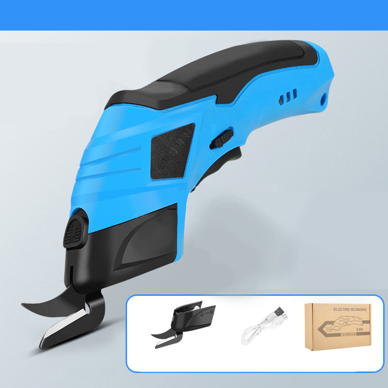 ✂️ Hordozható Kézi Lítium Akkumulátoros Újratölthető Elektromos Szövetvágó Olló🧵
