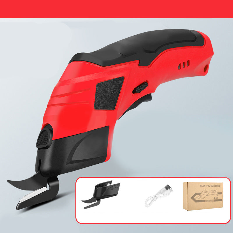 ✂️ Hordozható Kézi Lítium Akkumulátoros Újratölthető Elektromos Szövetvágó Olló🧵