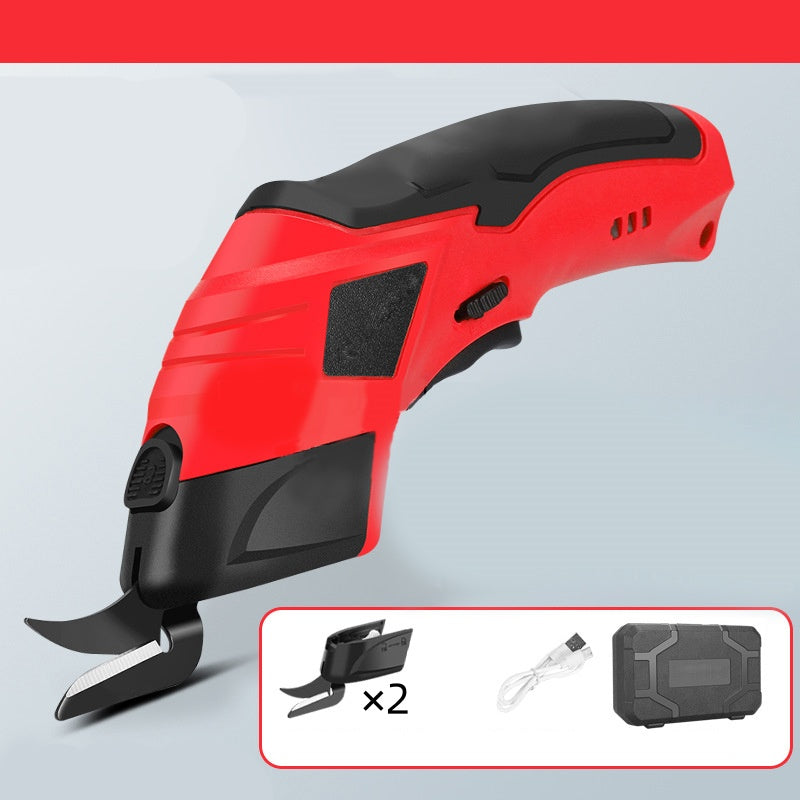 ✂️ Hordozható Kézi Lítium Akkumulátoros Újratölthető Elektromos Szövetvágó Olló🧵