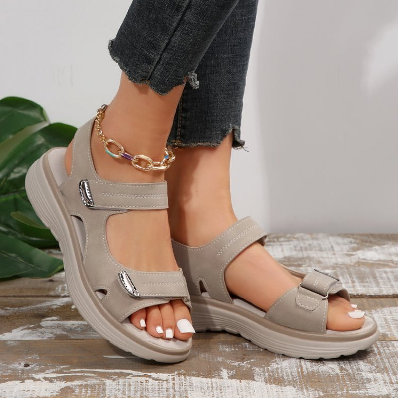 【EU 36-43】 👡 Női divat egyszerű sport szandálok