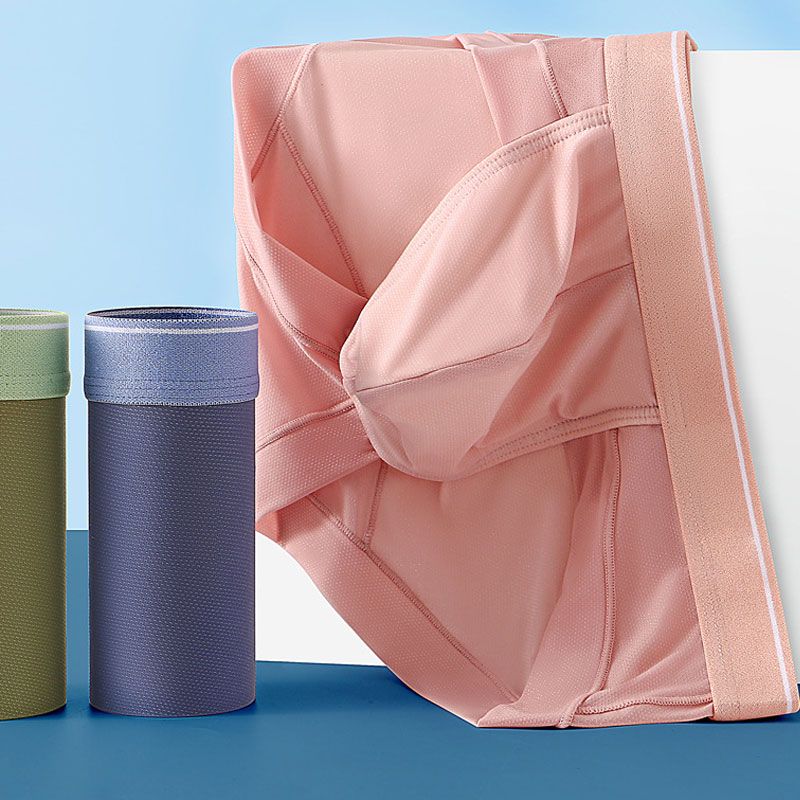 ⭐【Vásároljon 3 és kap 1 ingyen】💖Férfi lélegző hálós alsónadrág Ice Silk